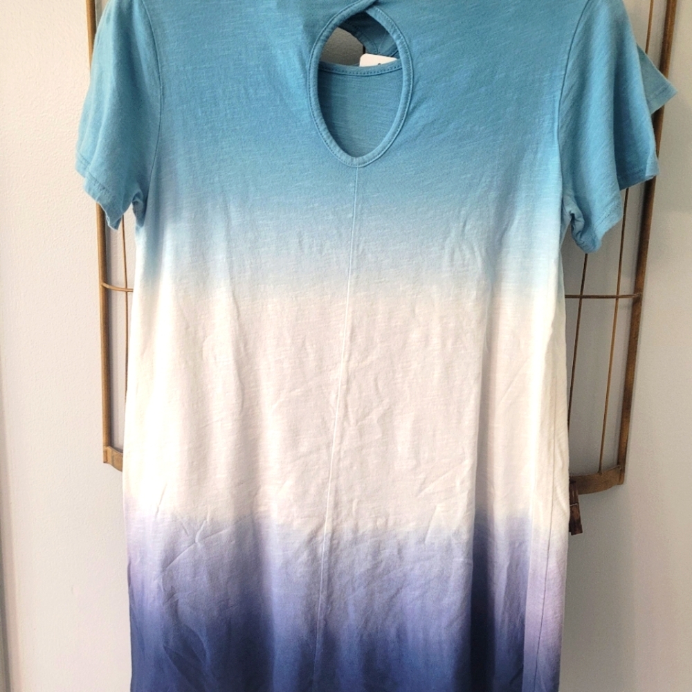 TIE DYE Dress TEE-SHIRT Fsbric Small NWOT